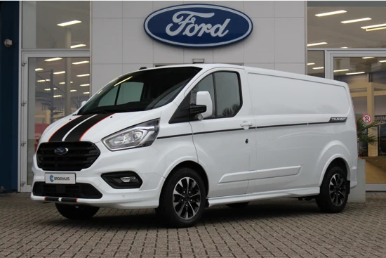 Ford Transit Custom 300 2.0 TDCI L2H1 Sport | Automaat | Camera | Half-Leder | Stoel- en voorruitverwarming | Apple Carplay/Android Auto |