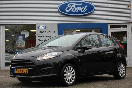 Ford Fiesta 1.0 STYLE 5-DEURS | NL-AUTO! | DEALER ONDERHOUDEN! | AIRCO | EL. RAMEN & SPIEGELS | PARROT BLUETOOTH TELEFOON | PRACHTIGE STAAT!