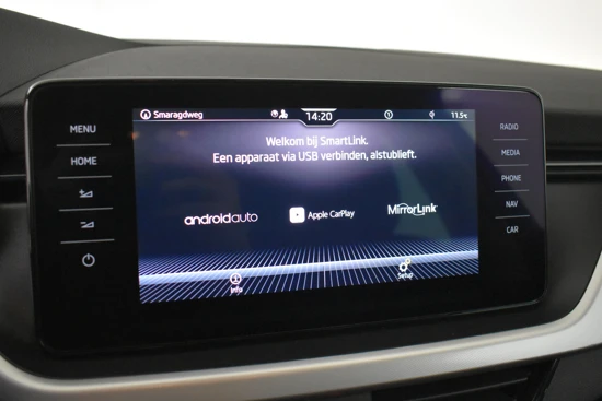 Škoda Scala 1.0 TSI 116pk Ambition | 1eigenaar | 100%dealeronderhouden | Cruise control | Navigatie | Airco | App connect | Privacy glass |