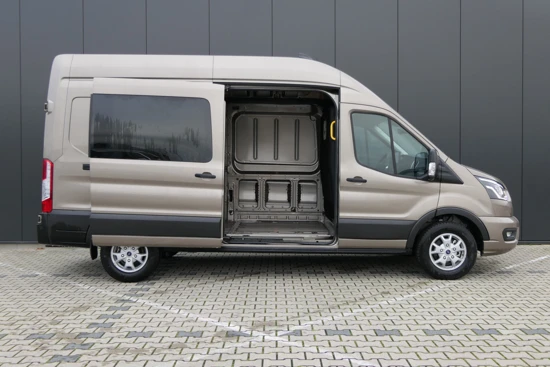 Ford Transit 350 2.0 TDCI 170pk Automaat L3H3 Limited | Bi-Xenon | Adaptive Cruise | BLIS | Trekhaak | Keyless Entry