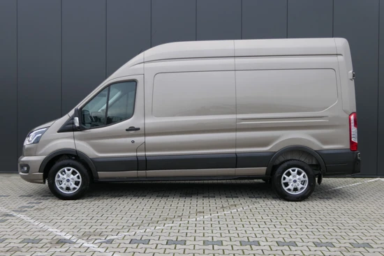 Ford Transit 350 2.0 TDCI 170pk Automaat L3H3 Limited | Bi-Xenon | Adaptive Cruise | BLIS | Trekhaak | Keyless Entry