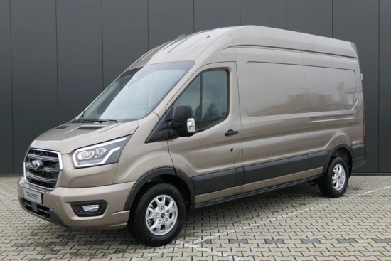 Ford Transit 350 2.0 TDCI 170pk Automaat L3H3 Limited | Bi-Xenon | Adaptive Cruise | BLIS | Trekhaak | Keyless Entry