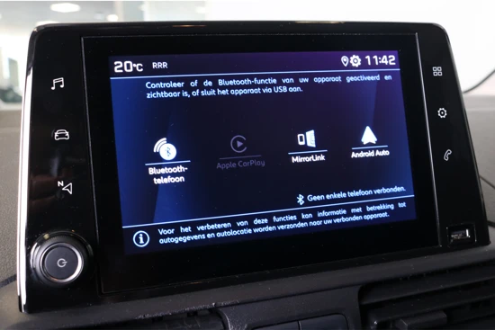 Peugeot Partner 1.5 100PK BlueHDI Premium | Trekhaak | Cruise | Schuifdeur Rechts | Airco | Bluetooth | Carplay | Pa