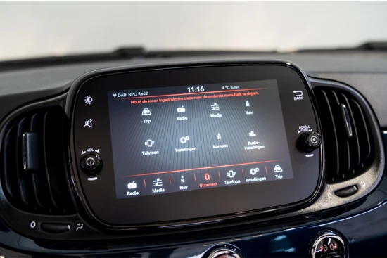 Fiat 500C 1.0 Hybrid Dolcevita | Cabrio | Navigatie | Climate Controle | Parkeersensoren | Lichtmetalen velgen |