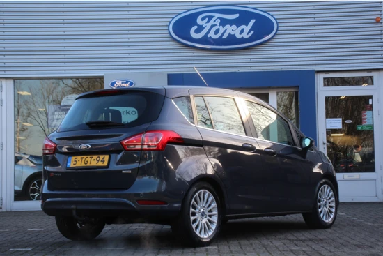 Ford B-MAX 1.0EB TITATIUM | DEALER ONDERHOUDEN! | NAVI | NL-AUTO! | CLIMA | CRUISE | CAMERA | TREKHAAK | PARK SENS V+A | VOORRUITVERWARMING