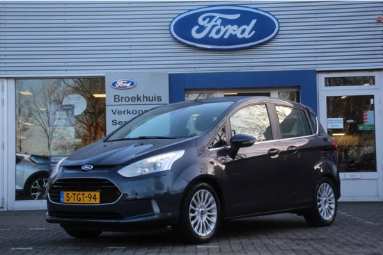 Ford B-MAX 1.0EB TITATIUM | DEALER ONDERHOUDEN! | NAVI | NL-AUTO! | CLIMA | CRUISE | CAMERA | TREKHAAK | PARK SENS V+A | VOORRUITVERWARMING