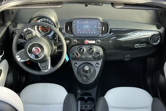 Fiat 500C 1.0 Hybrid Dolcevita Cabriolet | Navigatie | Climate control | Cruise control | PDC | LMV 15" | Apple Car Play
