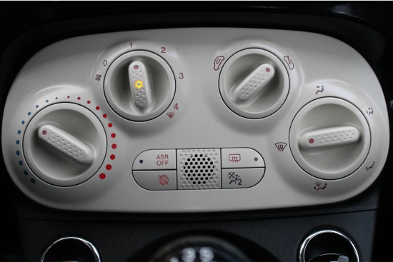 Fiat 500 1.0 Hybrid Lounge 70PK | Airco Cruise C. Vision pakket | Park Assitst | Regen & Lichtsensor | 15" Licht met. velgen | Elec. rame