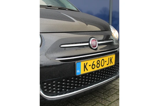 Fiat 500 1.0 Hybrid Lounge 70PK | Airco Cruise C. Vision pakket | Park Assitst | Regen & Lichtsensor | 15" Licht met. velgen | Elec. rame