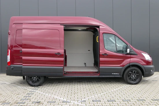 Ford Transit 350 2.0 TDCI 185pk L3H3 Trail | Leder | Stoelverwarming | CarPlay/AndroidAuto | Trekhaak