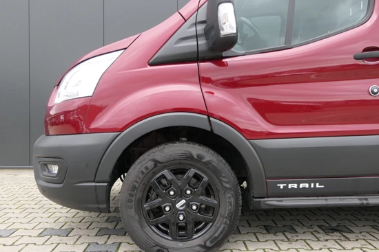 Ford Transit 350 2.0 TDCI 185pk L3H3 Trail | Leder | Stoelverwarming | CarPlay/AndroidAuto | Trekhaak