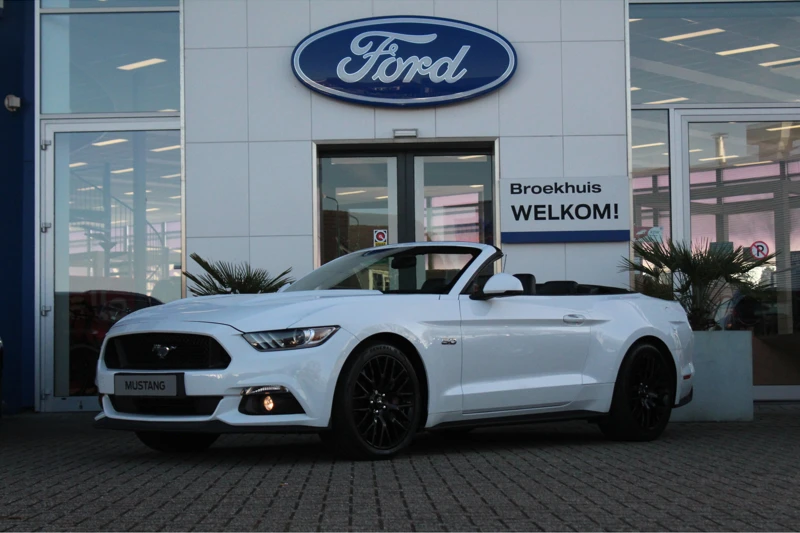 Ford Mustang Convertible 5.0 V8 GT | Compleet! | Dealeronderhouden! | Unieke auto! | Alarmsysteem | Custom Pack |