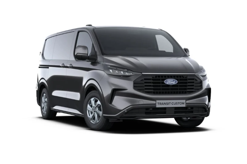 Ford Transit Custom 320 2.0 TDCI L2H1 LIMITED DC | DIRECT RIJDEN! | DUBBEL CABINE | STOELVERWARMING | 17" LMV | NIEUWSTE MODEL!