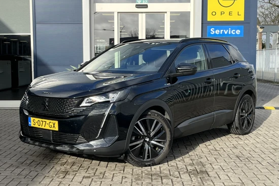 Peugeot 3008 1.6 HYbrid 225PK GT Black Pack Business | Navigatie | El stoelen, verwarmd, memory en Massage | Draadloos telefoonlader |