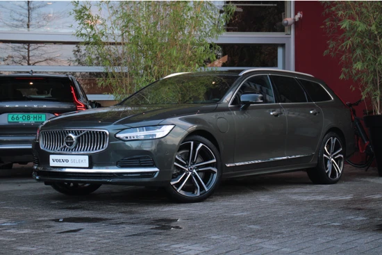 Volvo V90 T8 AWD Inscription | Polestar Optimalisatie | Trekhaak | 360° Camera | Head-Up Display | Bowers&Wilkins Audio | Stuur- en stoelv