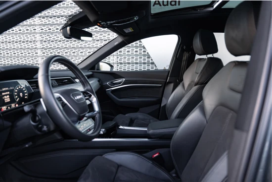 Audi e-tron Sportback 50 71 kWh 313 pk quattro S edition | Panoramadak | Camera | Zwart optiek