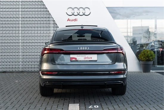 Audi e-tron Sportback 50 71 kWh 313 pk quattro S edition | Panoramadak | Camera | Zwart optiek