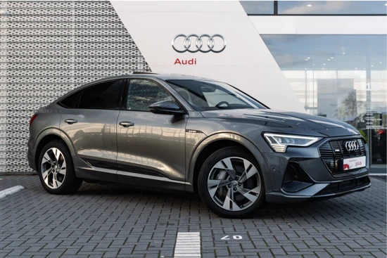 Audi e-tron Sportback 50 71 kWh 313 pk quattro S edition | Panoramadak | Camera | Zwart optiek