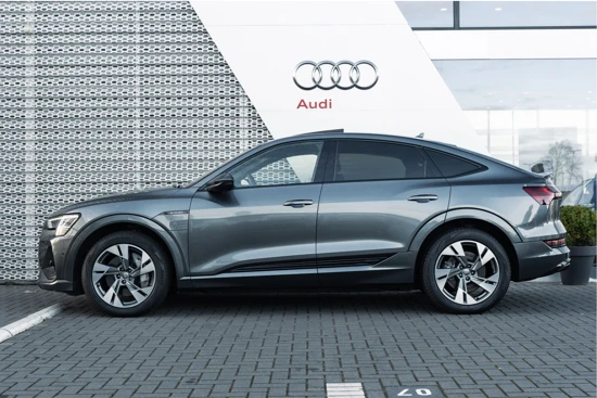 Audi e-tron Sportback 50 71 kWh 313 pk quattro S edition | Panoramadak | Camera | Zwart optiek