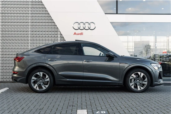 Audi e-tron Sportback 50 71 kWh 313 pk quattro S edition | Panoramadak | Camera | Zwart optiek