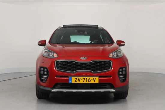 Kia Sportage 1.6 T-GDI 4WD GT-Line PlusLine | Dealer Onderhouden! | Xenon | Trekhaak | Navi | Leder | Open Dak | Keyless | Camera | BLIS | DA