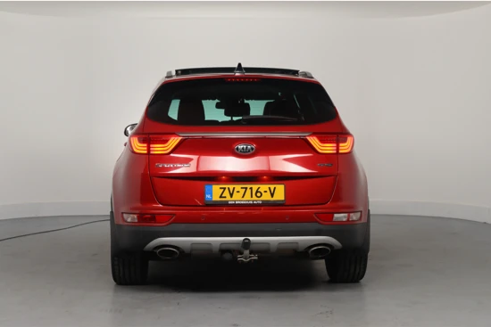 Kia Sportage 1.6 T-GDI 4WD GT-Line PlusLine | Dealer Onderhouden! | Xenon | Trekhaak | Navi | Leder | Open Dak | Keyless | Camera | BLIS | DA