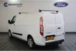 Ford Transit Custom 300 2.0TDCI L2H1 Trend | Navi | Groot scherm | Camera | Trekhaak | Dakdragers | LMV | Sidebars | Voorruitverwarming | Cruise Con