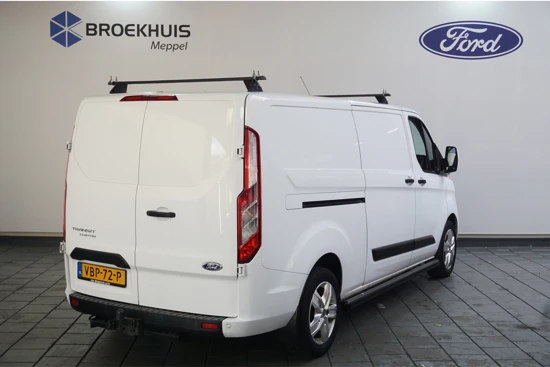 Ford Transit Custom 300 2.0TDCI L2H1 Trend | Navi | Groot scherm | Camera | Trekhaak | Dakdragers | LMV | Sidebars | Voorruitverwarming | Cruise Con