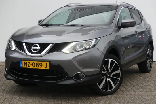 Nissan QASHQAI 1.2 Tekna | PANORAMADAK | NAVI | 19'' LMV | STOELVERWARMING | LEDER |