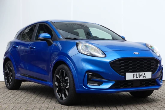 Ford Puma 1.0 EcoBoost Hybrid ST-Line X | Afn. Trekhaak | 18"LMV | B&O | Kleur: Desert Island Blue |