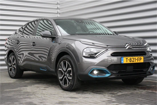 Citroën Ë-C4 X 50KWH 136PK SHINE / NAVI / LEDER / CLIMA / LED / PDC / 17" LMV / CAMERA / KEYLESS / HUD / WINTERPAKKET / 1E EIGENAAR / NIEUWSTAA