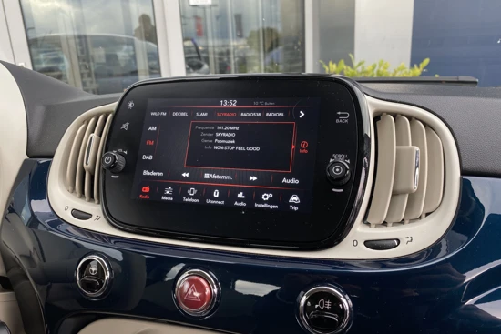 Fiat 500 1.0 Hybrid Lounge | Carplay | Sensoren achter | Airco | Cruise Control