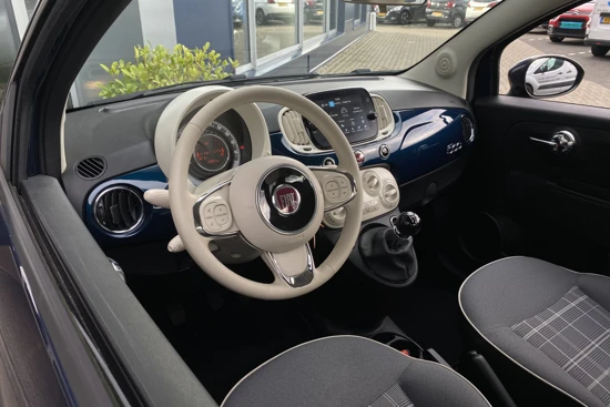 Fiat 500 1.0 Hybrid Lounge | Carplay | Sensoren achter | Airco | Cruise Control