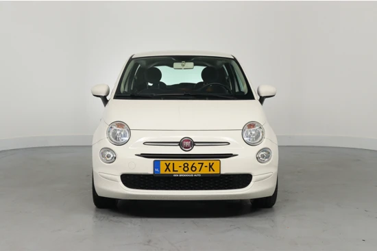 Fiat 500 1.2 Popstar | Cruise Control | Lichtmetalen velgen | Airco | Bluetooth | Complete historie | 1e Eigenaar