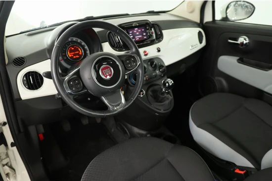 Fiat 500 1.2 Popstar | Cruise Control | Lichtmetalen velgen | Airco | Bluetooth | Complete historie | 1e Eigenaar