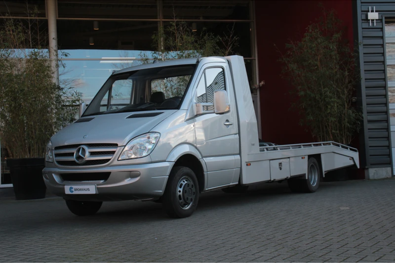 Mercedes-Benz Sprinter 519 3.0 CDI V6 Automaat Oprijwagen | Autotransporter | Tijhof opbouw | Trekhaak |