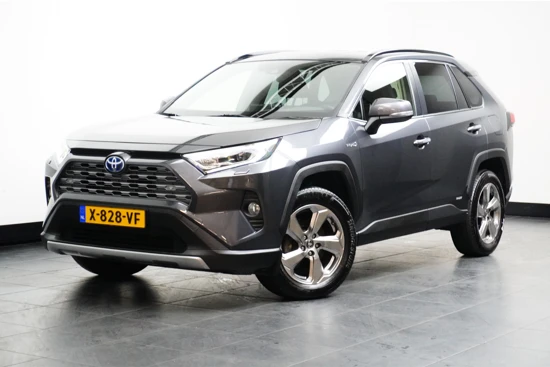 Toyota RAV4 2.5 Hybrid AWD Dynamic l Leder l Climate l Stoel en stuurverwarming l Trekhaak l Camera l Adaptieve cruise l