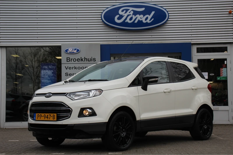 Ford EcoSport 1.0EB TITANIUM S 125PK | NL-AUTO! | DEALER OH! | LEDER/STOF BEKLEDING | NAVI | CAMERA | CLIMA | STOELVERWARMING | VOORRUITVERWAR