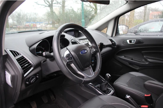 Ford EcoSport 1.0EB TITANIUM S 125PK | NL-AUTO! | DEALER OH! | LEDER/STOF BEKLEDING | NAVI | CAMERA | CLIMA | STOELVERWARMING | VOORRUITVERWAR