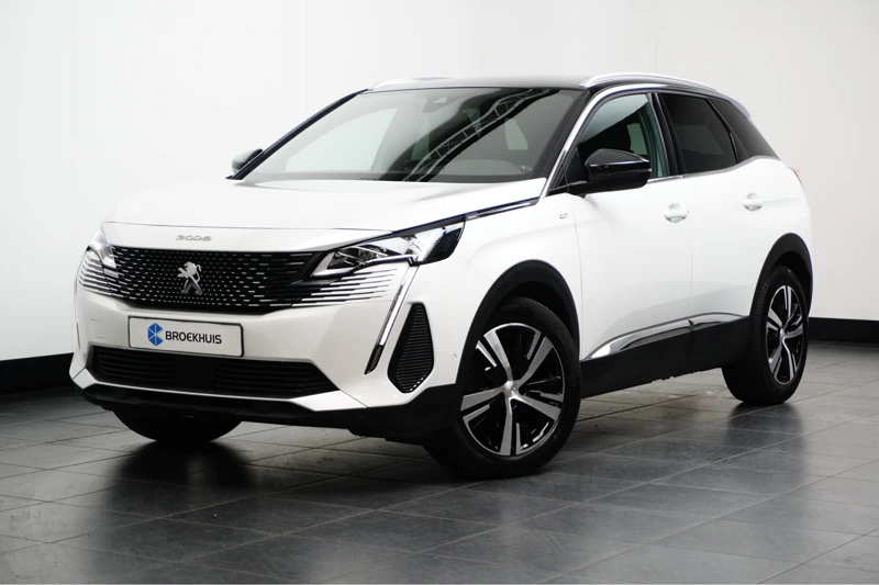 Peugeot 3008 1.2 PureTech GT 130pk Automaat | Trekhaak | Stoelverwarming | Elektr. Achterklep | Alcantara | Dodehoek-Detectie | Keyless-Entry