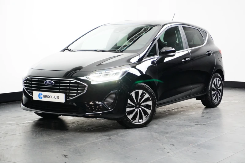 Ford Fiesta 1.0 Hybrid Titanium X | CAMERA | NAVIGATIE | STANDKACHEL | WINTER PACK | 4-SEIZOENEN BANDEN! | LED-VERLICHTING | VOORRUIT VERWAR