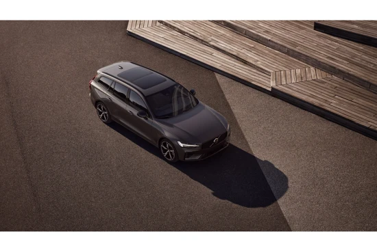 Volvo V60 T6 Recharge Long Range Ultimate Dark VOORRAAD | Sportstoel | 19" | Gelam. glas