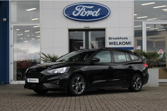 Ford Focus Wagon 1.0 125PK ST-Line | Trekhaak! | Keyless Entry | Navigatie | Parkeersensoren V+A | CruiseControl | Clima |