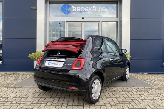 Fiat 500 Cabrio 1.0 Hybrid NETTODEAL | Carplay | Airco | Bluetooth | Cruise Control | DAB+ |