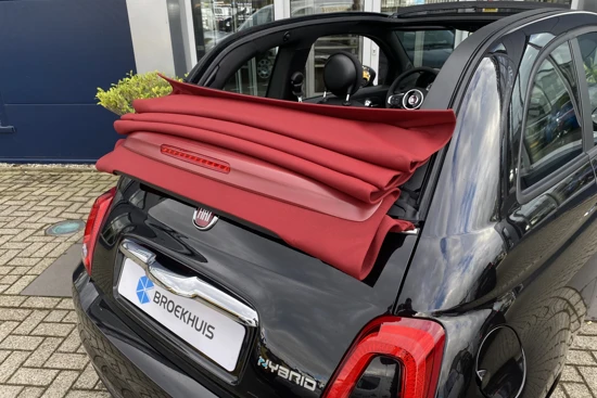 Fiat 500 Cabrio 1.0 Hybrid NETTODEAL | Carplay | Airco | Bluetooth | Cruise Control | DAB+ |