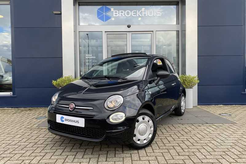 Fiat 500 Cabrio 1.0 Hybrid | Registratiekorting €3.009 | Carplay | Airco | Bluetooth | Cruise Control | DAB+ |