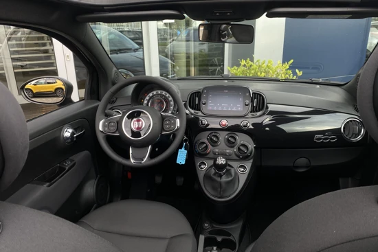 Fiat 500 Cabrio 1.0 Hybrid NETTODEAL | Carplay | Airco | Bluetooth | Cruise Control | DAB+ |