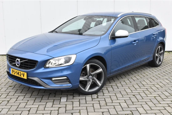 Volvo V60 T3 R-Design - Xenon - TOP STAAT! - Nw. ALL-SEASON - BURSTING BLUE