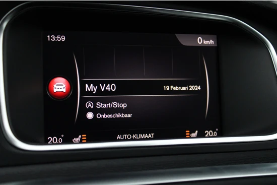 Volvo V40 T3 R-Design / Polar + Sport | Harman/Kardon | Panoramadak | Navigatie | Camera | Parkeerassistentie | Stoelverwarming | DAB