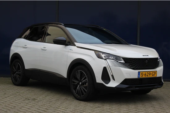 Peugeot 3008 1.6 HYbrid 225PK GT | Black Pack | Adaptieve Cruise | Elek.stoel | Massage | Elek. Achterklep | Navi